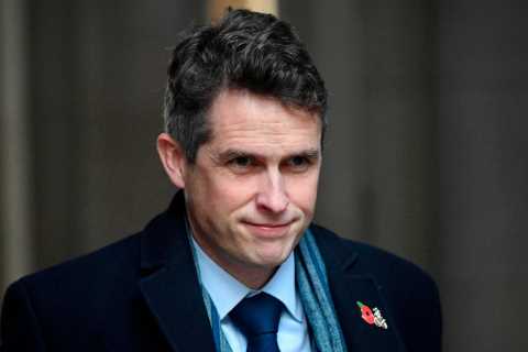 Now Gavin Williamson takes swipe at the QUEEN moaning portrait of her in his office is ‘not very..