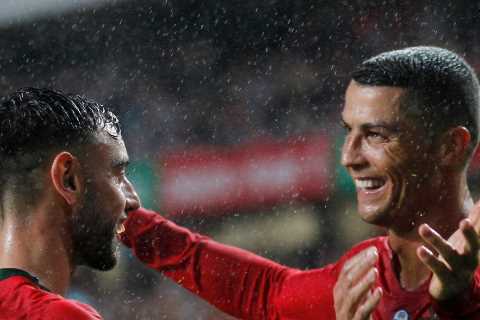 Man Utd ‘closer to trophies’ with Cristiano Ronaldo, says Bruno Fernandes who expects ‘red-hot’..