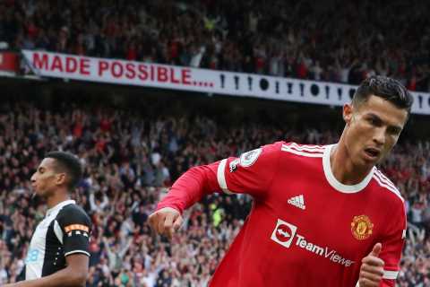 Cristiano Ronaldo steals show against Newcastle but Man Utd team-mate Jadon Sancho overshadowed