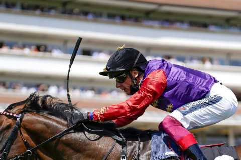 Queen’s horse Reach For The Moon – who Frankie Dettori calls ‘very exciting’ – puts Derby hopes on..