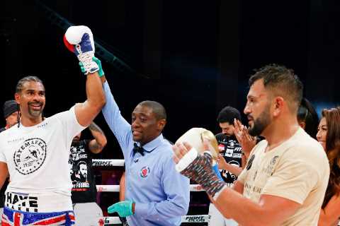 Donald Trump rips David Haye on commentary during his win over Joe Fournier and says ‘audience..