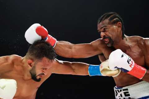 David Haye, 40, wins comeback fight and calls out ‘big fat dosser’ Tyson Fury and says he is Gypsy..