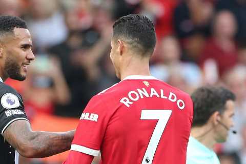 Two Newcastle players ‘ask to swap shirts with Cristiano Ronaldo’ after Man Utd star scores double..