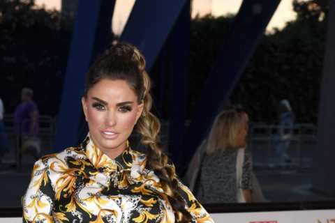 Katie Price dumped fiancé Carl Woods and went on booze bender at the NTAs