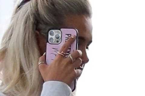Love Island’s Molly-Mae Hague shields her face as she’s seen out for first time since PLT’s 9/11..