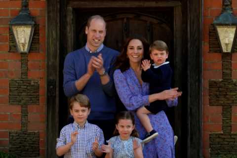 Kate Middleton &amp; William ‘took George, Charlotte &amp; Louis to France for the wedding of..