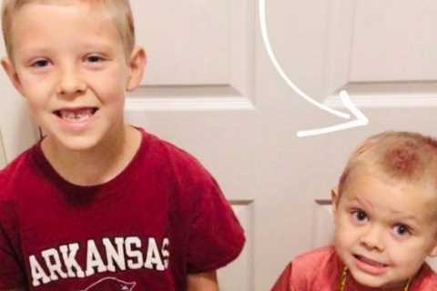 Jill Duggar shocks fans after sharing a photo of sons Israel, 6, &amp; Samuel, 4, with COLORED hair ..