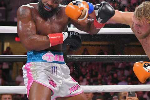 Jake Paul vs Tyron Woodley PPV buys revealed with sales only half of Floyd Mayweather’s numbers..