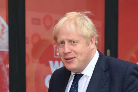 Boris Johnson walks the red carpet at The Sun’s Who Cares Wins health awards