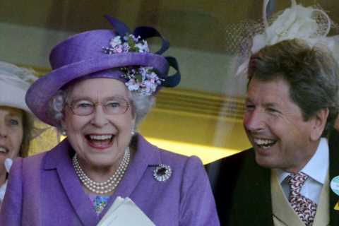 The Queen celebrates her most successful horse racing year after 32nd winner ran to victory and..
