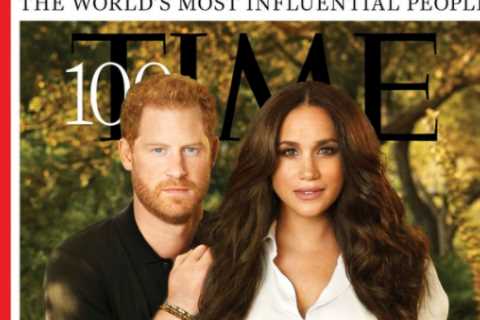 Meghan Markle and Prince Harry on Time Magazine front cover in 100 most influential list for..