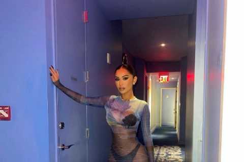 Lewis Hamilton heads back to New York hotel with OnlyFans model Janet Guzman after F1 star attends..