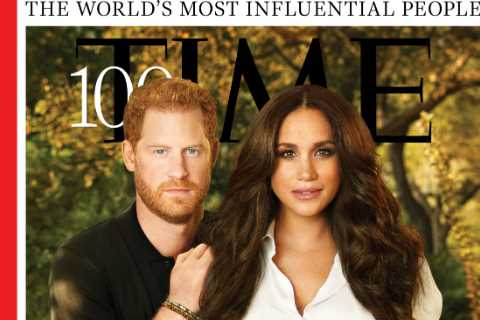Fans joke ‘were they desperate’ as Meghan Markle &amp; ‘handbag’ Prince Harry are named in Time’s..