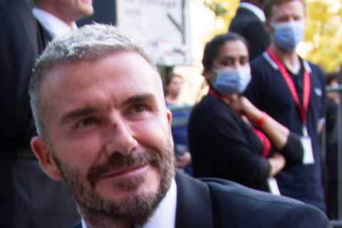 David Beckham salutes NHS Covid heroes at Who Cares Wins Awards