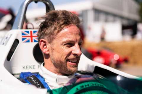 Former F1 champ Jenson Button on driving 1963 AC Cobra at Goodwood Revival