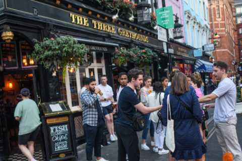 Vaccine passports COULD be required in English pubs if Covid cases boom, health secretary suggests