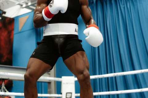 Fans stunned by Anthony Joshua’s ‘lean’ physique as he shares new training pics ahead of huge..