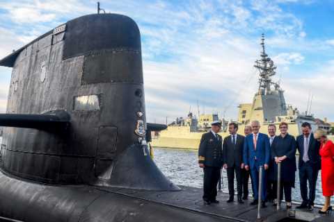 France rages it’s been ‘stabbed in back’ as Australia ditches £65bn nuclear sub contract to team up ..