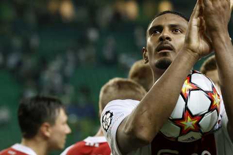 West Ham flop Haller becomes 14th player to ever score FOUR goals in Champions League after running ..