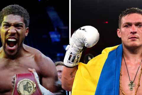 Anthony Joshua vs Oleksandr Usyk: Date, UK start time, live stream, TV channel and full bout..
