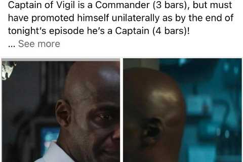 Vigil fans call out captain’s easy-to-miss wardrobe malfunction ahead of episode 5