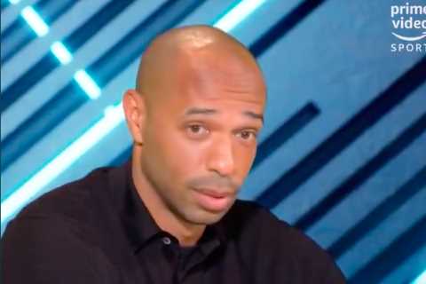 Watch Thierry Henry taunt Tottenham in build up to Europa Conference League clash to the delight of ..