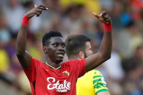 NORWICH 1 WATFORD 3: Dennis goal and Sarr double seals three points as visitors inflict fifth..