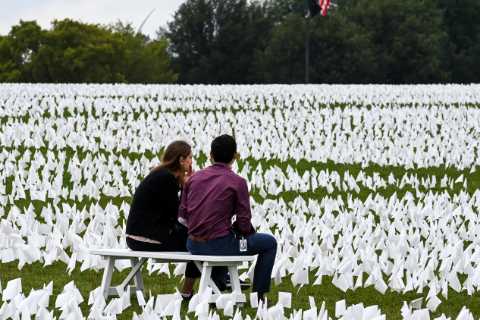 Memorial Along National Mall Offers Stark Reminder of Virus’s Toll