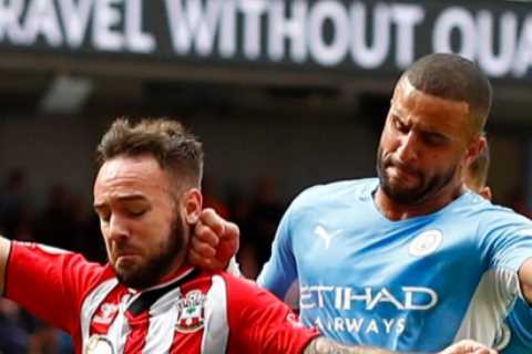 Fans fume as Walker is cleared of red card and penalty by VAR against Southampton as Lineker slams..