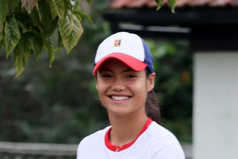 Emma Raducanu leaves home ready for tennis return after celebrating US Open win and £1.8m jackpot..