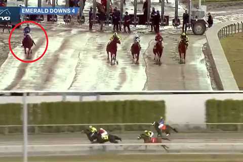 Watch jockey’s amazing bit of skill that left commentator saying ‘I’ve not seen that in 44 years’..