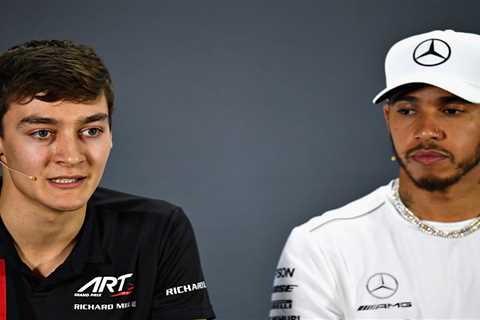 Lewis Hamilton and George Russell will ‘kick off’ after becoming F1 Mercedes team-mates, predicts..