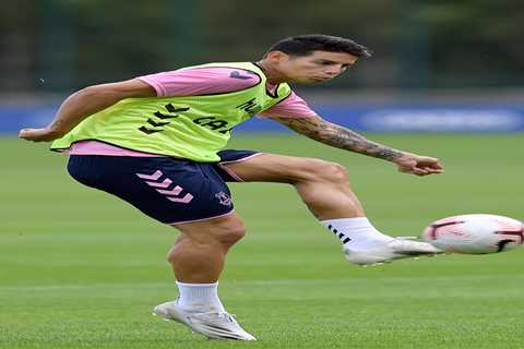 James Rodriguez ‘flies out to Qatar for talks over Everton transfer exit as he looks to end..