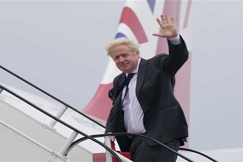 Boris Johnson jets to New York on mission to reopen the US border to Brits