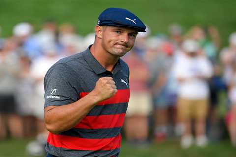 What is the world long drive championships and when is Bryson DeChambeau competing?