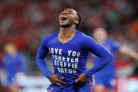 Who is Steffie Gregg and why did Leon Bailey and Raheem Sterling both reveal shirts with her name..