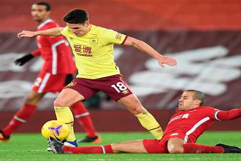 Ashley Westwood buried his grandad just hours before Burnley’s historic win over Liverpool in..