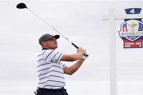 Bryson DeChambeau planning Ryder Cup assault on Whistling Straits course and European team to fire..