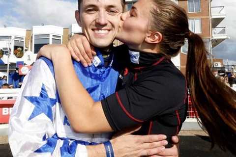 Meet the jockey rejected by Tottenham who’s earned millions in racing and celebrated win with kiss..