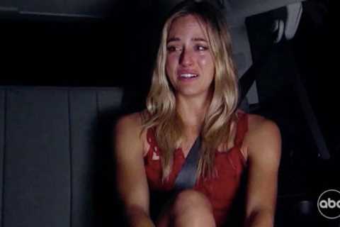 Bachelor In Paradise’s Kendall Long sobs to Joe Amabile &amp; QUITS as she admits ex’s romance with ..