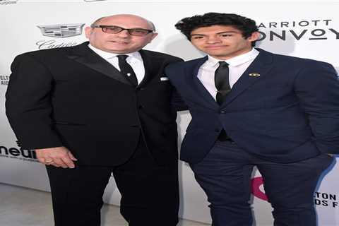 SATC’s Willie Garson joked adopted son Nathen, 20, would ‘soon be taking care of him’ one year..