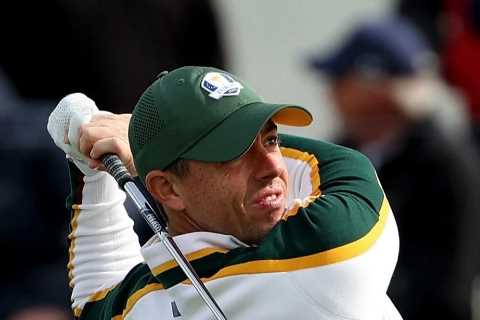Rory McIlroy channelling his inner Happy Gilmore in bid to lead Europe to Ryder Cup glory