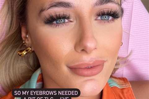 Love Island’s Millie Court unveils dramatic eyebrow makeover with glam new Molly-Mae style look