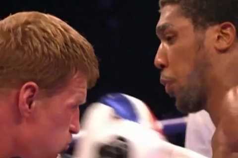 Watch Anthony Joshua’s most brutal KOs as champ shares terrifying montage video in warning to..