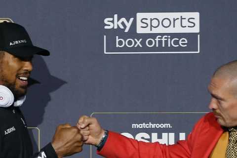 Biggest UK PPV costs EVER as fans fume over £24.95 bill for Joshua vs Usyk including Mayweather..
