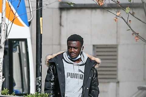 Shocking moment 2 teen robbers rammed by armed cops after 110mph chase – before being SPARED prison