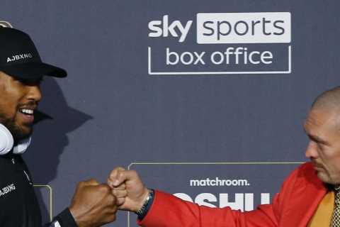 Anthony Joshua must KO Oleksandr Usyk early or it will be a bad night at the office, says rival..