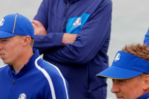 Why are British golfers playing under European flag at Ryder Cup?