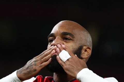 Arsenal star Alexandre Lacazette ‘wanted by West Ham and Crystal Palace as transfer fight hots up..