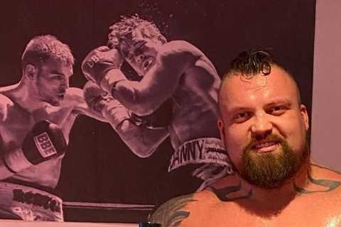 Hafthor Bjornsson slams Eddie Hall as the biggest bully on internet ahead of fight as he appears on ..